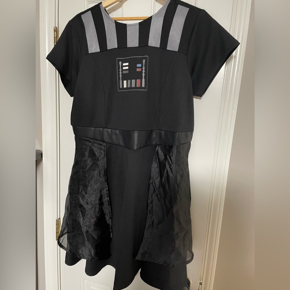 Her Universe Star Wars Disney Darth Vader Retro Dress NWT Costume Halloween - Picture 4 of 6